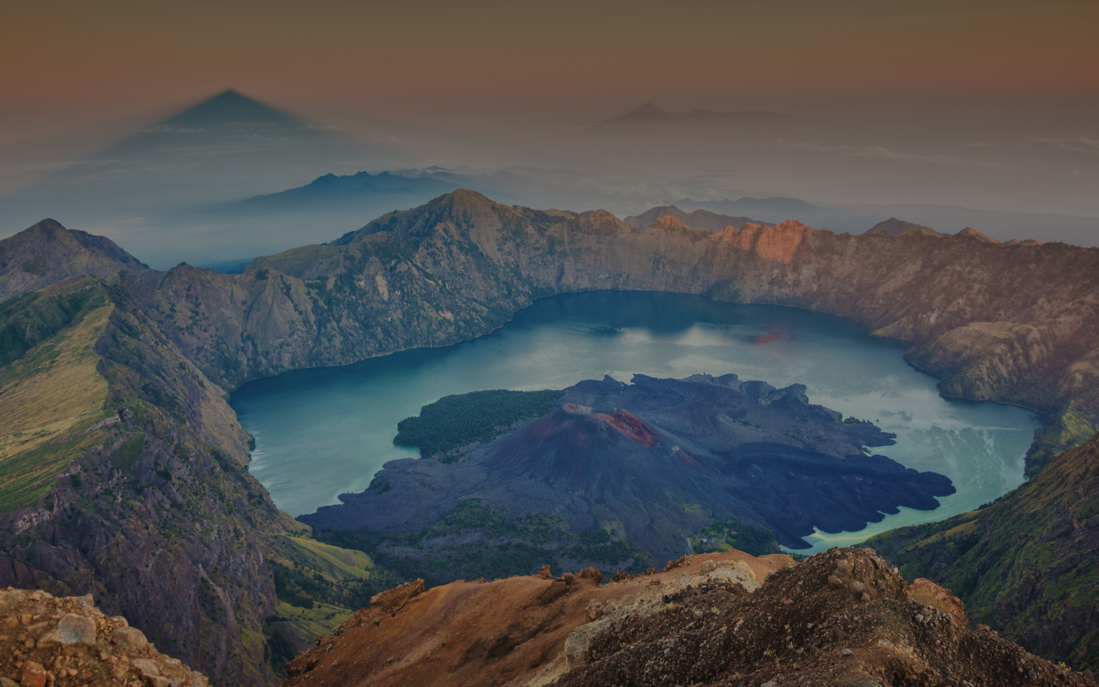 Mount Rinjani Crater Lake